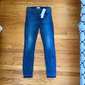 NWT Hudson Nico Mid Rise Crop Skinny Jeans